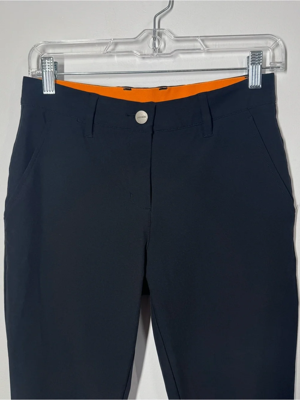 Macade Golf 36R (28x27) Black Four Way Stretch Jogger Zip Cuff Performance Pants